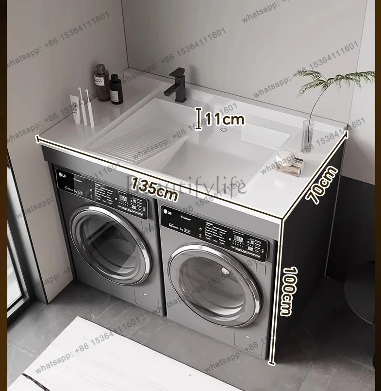 washing machine integrated cabinet dryer combined double washing machine cabinet combined integrated cabinet