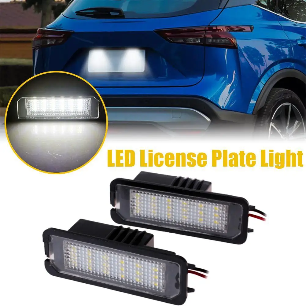 

Светодиодный светильник номерного знака, белый для Volkswagen GOLF456 Scirocco, задний светодиодный светильник номерного знака автомобиля, аксессуары для Volks L8F8