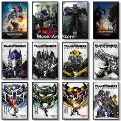 Classic Movie Transformers Poster Autobot Optimus Prime Canvas Painting HD Print Modern Wall Art Picture Home Decoration Gift