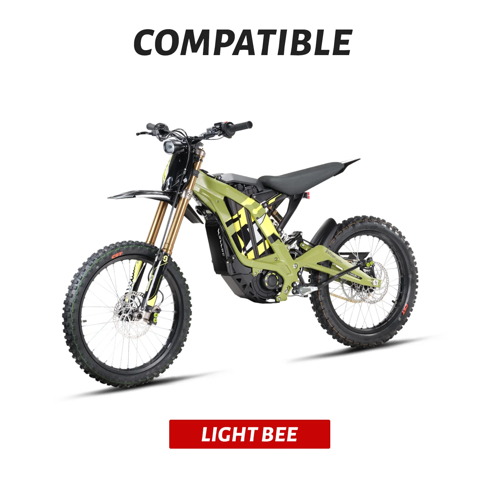Motorcycles Stainless Steel Foot Pedal for Surron Pegs Light Bee X Modified Pedals FootPegs Off-road Electric Bikes Accessories