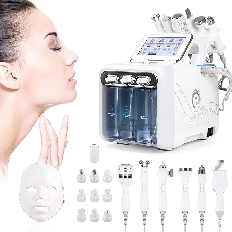 

Hydrogen Facial Machine, 7 in 1 Professional Hydrogen Machine for Spa