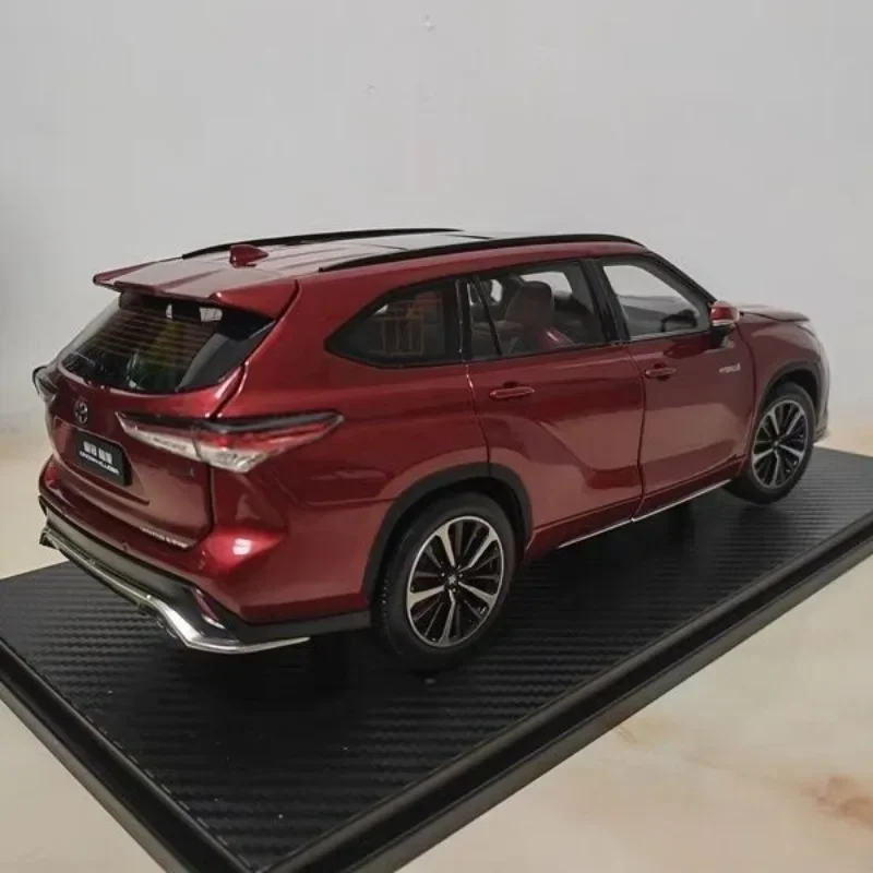 FAW Toyota moulé sous pression 1/18 échelle Toyota couronne Kluger échelle modèle alliage voiture modèle jouets pour garçons cadeau