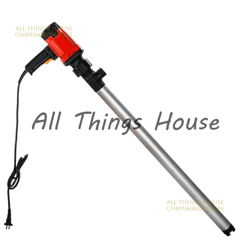 

Portable 220V Electric Hand Barrel Pump1300W Six-speed Vertical Oil Pump Diesel Oil Drum with Electric Oil Pump