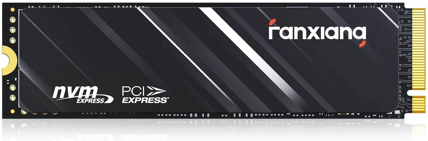 

1TB NVMe SSD PCIe Gen4 M.2 Internal Gaming SSD for PS5, Up to 4800MB/s, 3D NAND SLC Cache Solid State Drive Upgrade Storage for PC/Laptops