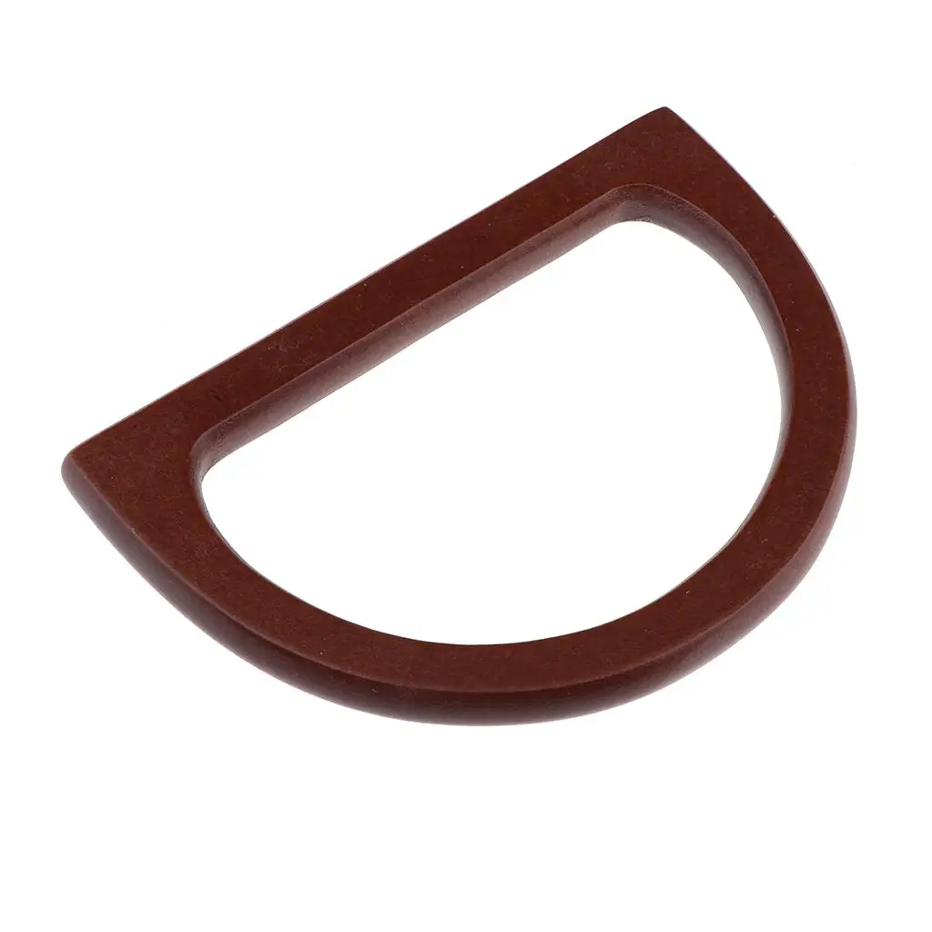 

Simple Wooden Bag Handle Replacement Handbag Frame DIY Craft Purse Making