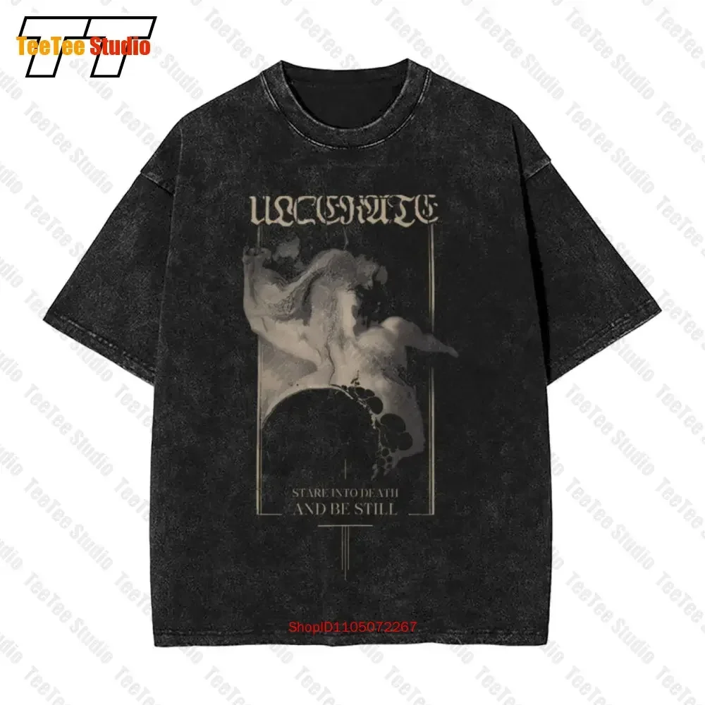 

Винтажная футболка большого размера «Stare Into Death And Be Still» 4WEQ