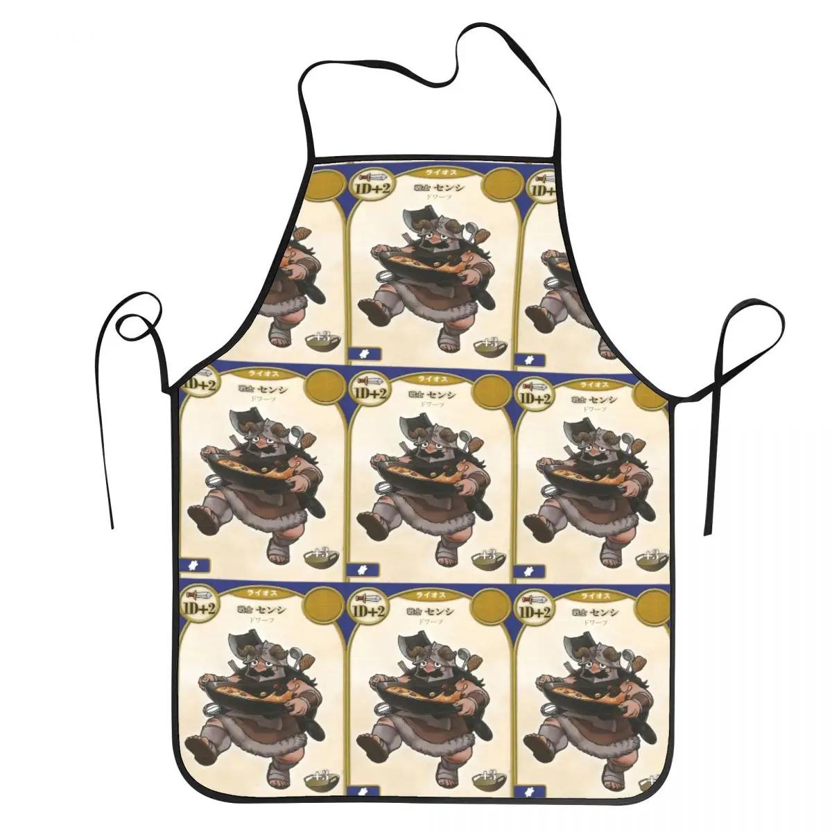 Dungeon Meshi Delicious In Dungeon - Chilchuck Senshi Apron Chef Cuisine Tablier Waterproof Bib Kitchen Cleaning Pinafore