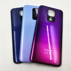 Nieuwe achterkant voor Xiaomi Redmi Note 9 Terug Batterij Cover Deur Achterbehuizing Case voor Redmi 10x4G Batterij Cover