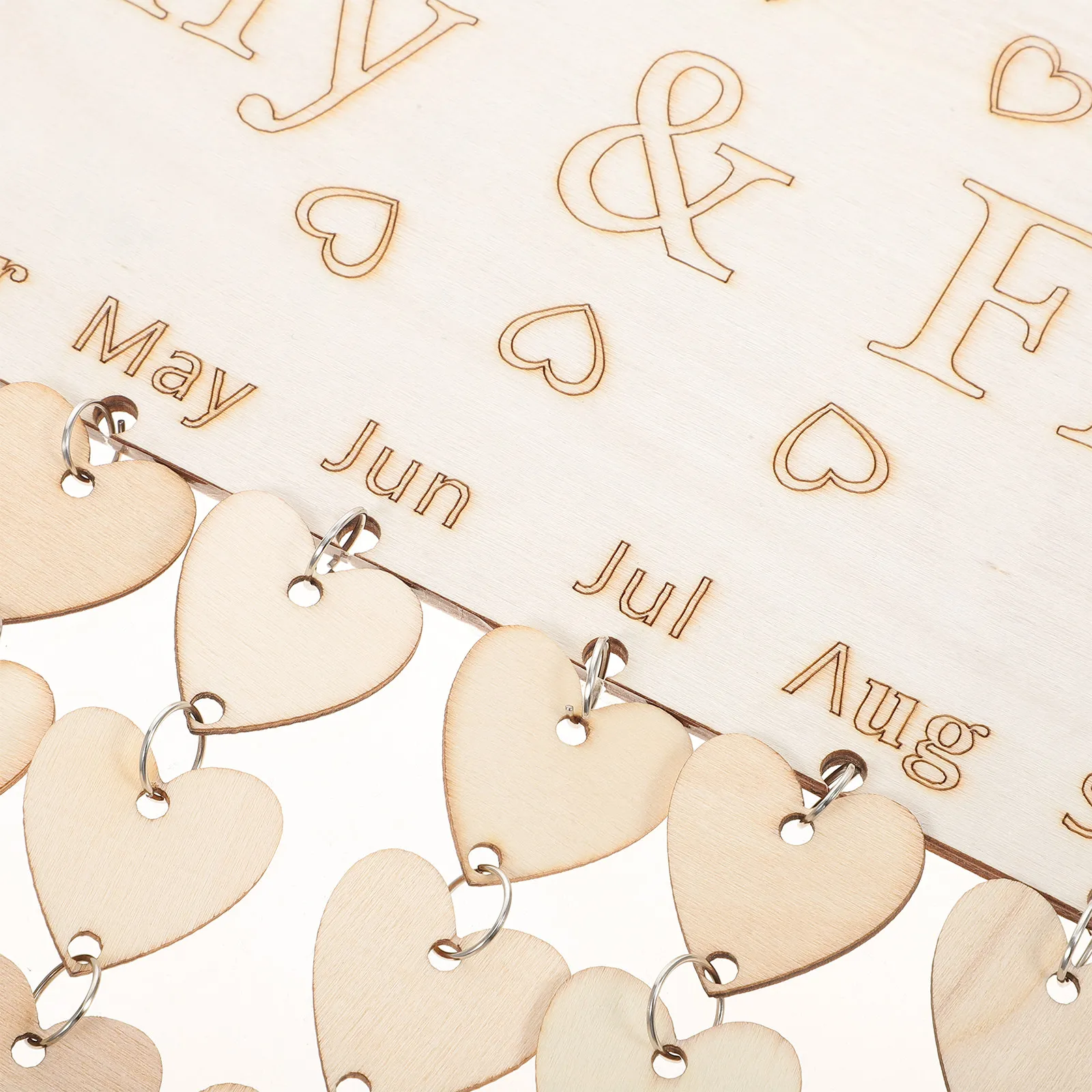 

Набор для самостоятельной сборки: деревянная настенная доска-календарь, креативная семейная табличка для дат рождения, деревенские бирки-напоминания, декор для семейной стены, рождественский подарок