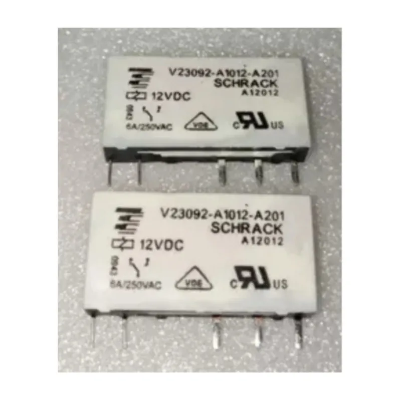 Реле V23092-A1012-A201 V23092A1012A201 12 В 12 В постоянного тока 12 В постоянного тока 12 В 6 А 250 В переменного тока 5 контактов