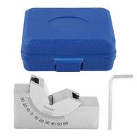 Angle block angle gauge AP25  Precision Gauge Micro Adjustable Angle V Block Milling Setup 0 to 60 Degree angle plate