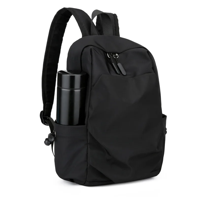 Mini mochila masculina moda pequena bolsa de ombro preto saco escolar para o homem 2023 lona designer à prova dwaterproof água esportes viagem mochilas masculinas