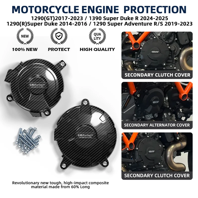 

GBRacing V2 motorrad zubehör For 1290(GT) 1290 Super Adventure R/S 1090 Adventure R New carenados protector de motor para moto