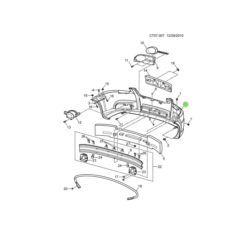 Bu ic k Stoßstange Frontstoßstangenhaut 5495643 9020593