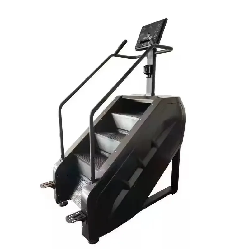 Commercial Stair Climber Stepper Machine Stairmaster Stepmill with Steel & Plastic Construction 150kg Load Capacity