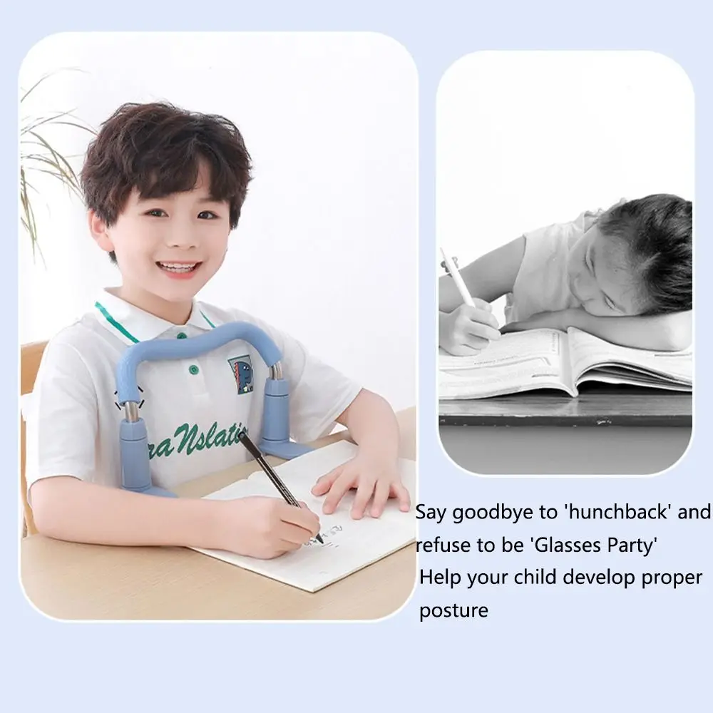 Correct Writing Posture Sitting Posture Corrector Prevent Myopia Adjustable Children Eyesight Protector Clip Table M-shaped