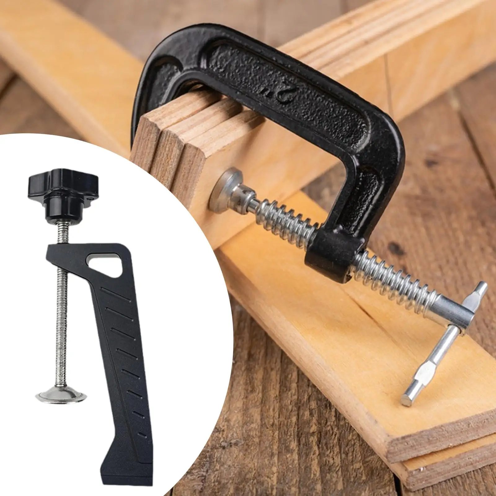 

Woodworking Fixing Clip Sliding Slot Attachment Premium Professional High Performance Woodworking Fixture Tool Fixer