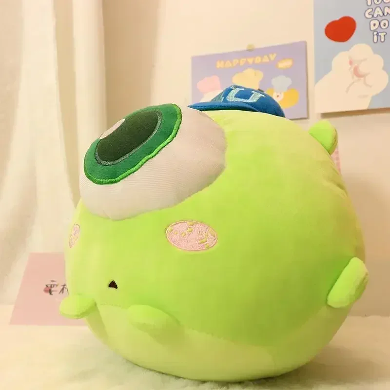 ディズニー映画モンスターズユニバーシティマイクビッグアイぬいぐるみスロー枕同行睡眠人形子供の誕生日ギフト