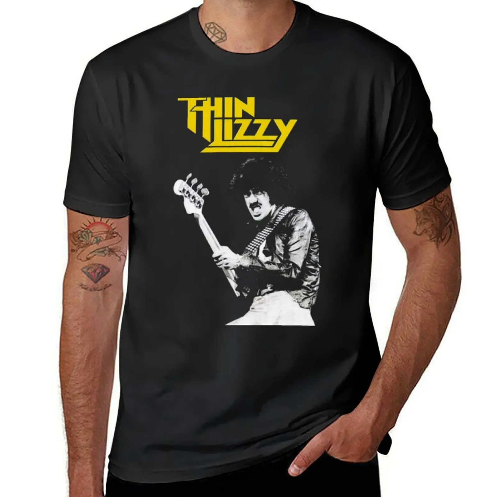 Thin Lizzy T-Shirt new edition sweat mens plain t shirts