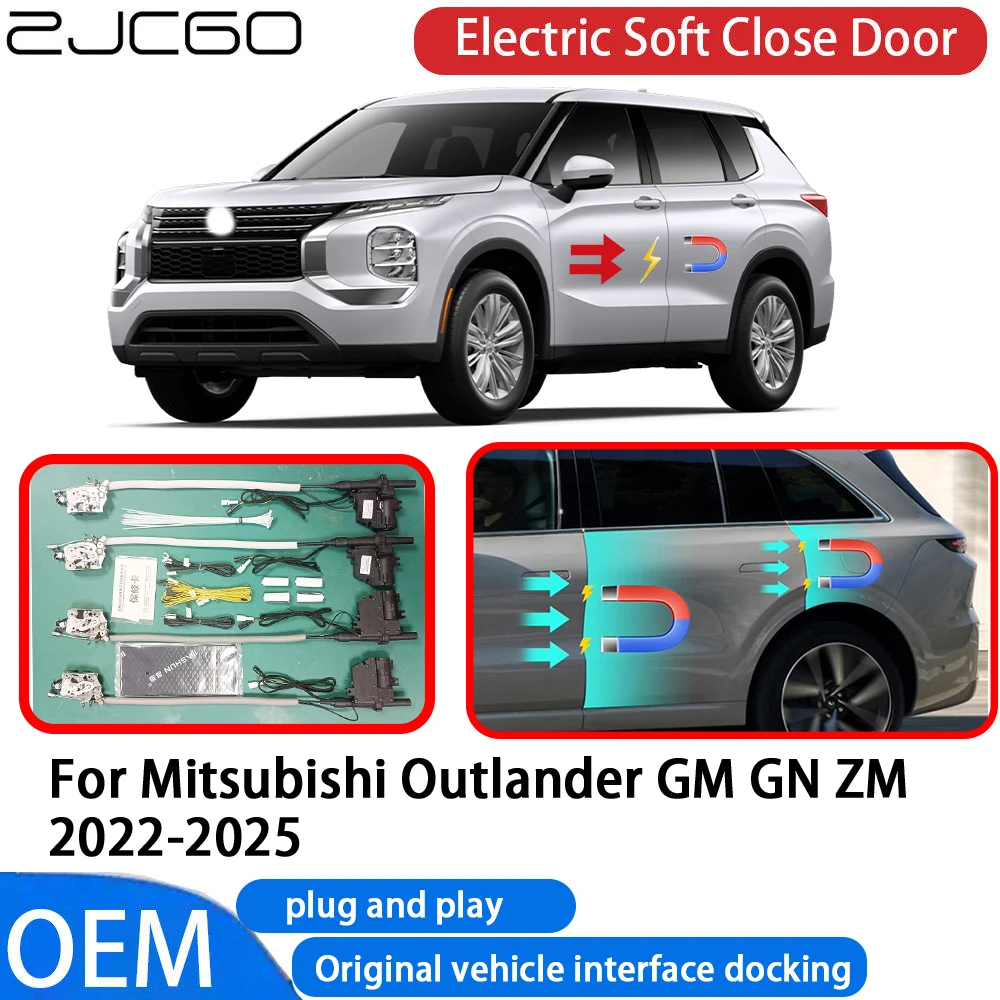 

for Mitsubishi Outlander GM GN ZM Car Automatic Electric Soft Close Door Closer System OEM Plug and Play Comfort Closing