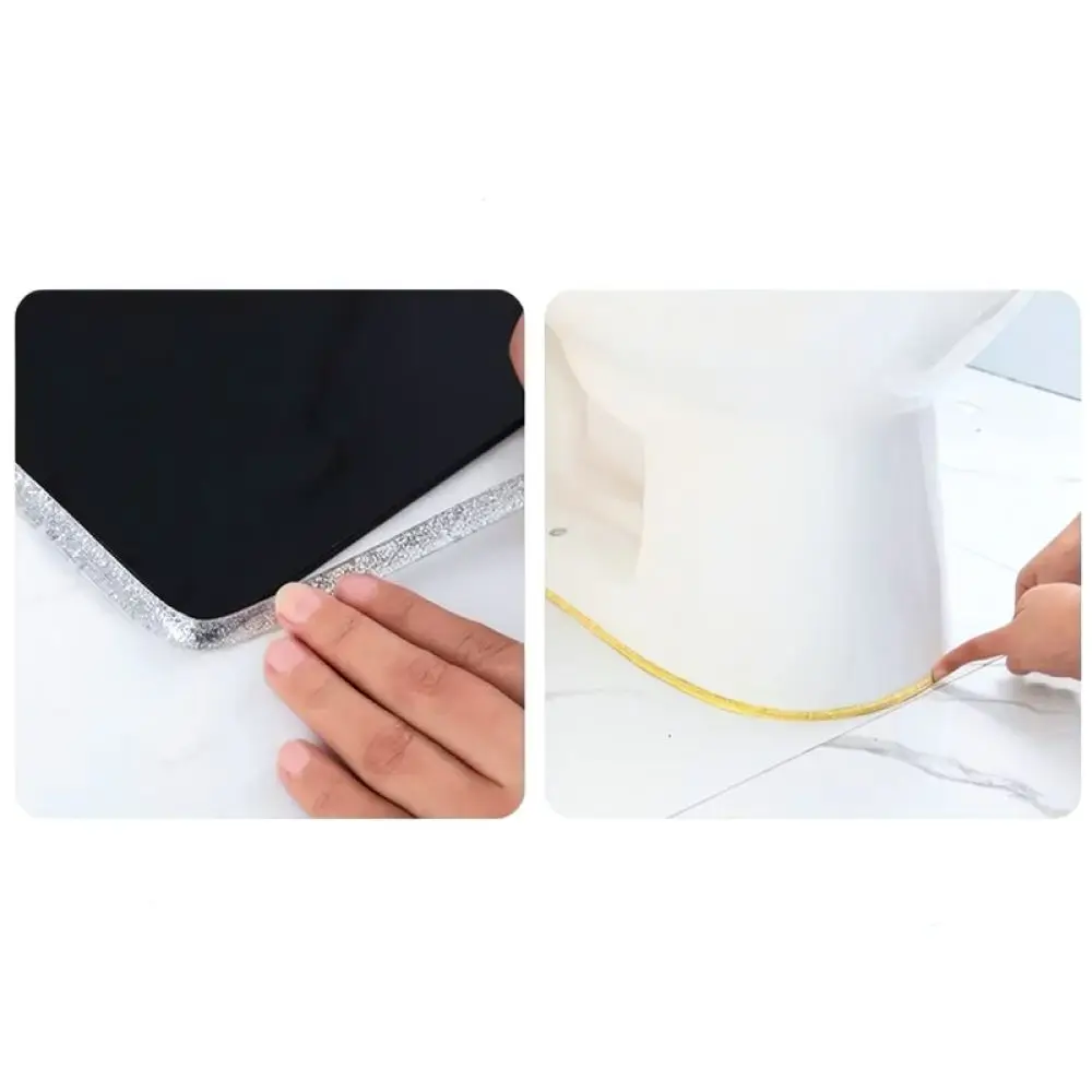 Modern PVC Wall Corner Trim Self Adhesive Waterproof Sealing Tape For Kitchen Bathroom Gap Decorative Edging Line