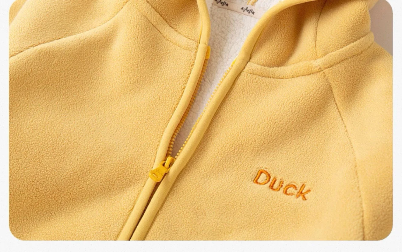 2026 Herbst Winter Kinder Fleece Kapuzenjacke Baby Junge Mädchen Cartoon Dinosaurier Verdickte Warme Oberbekleidung Kinderkleidung Winddichter Mantel – Detail 6