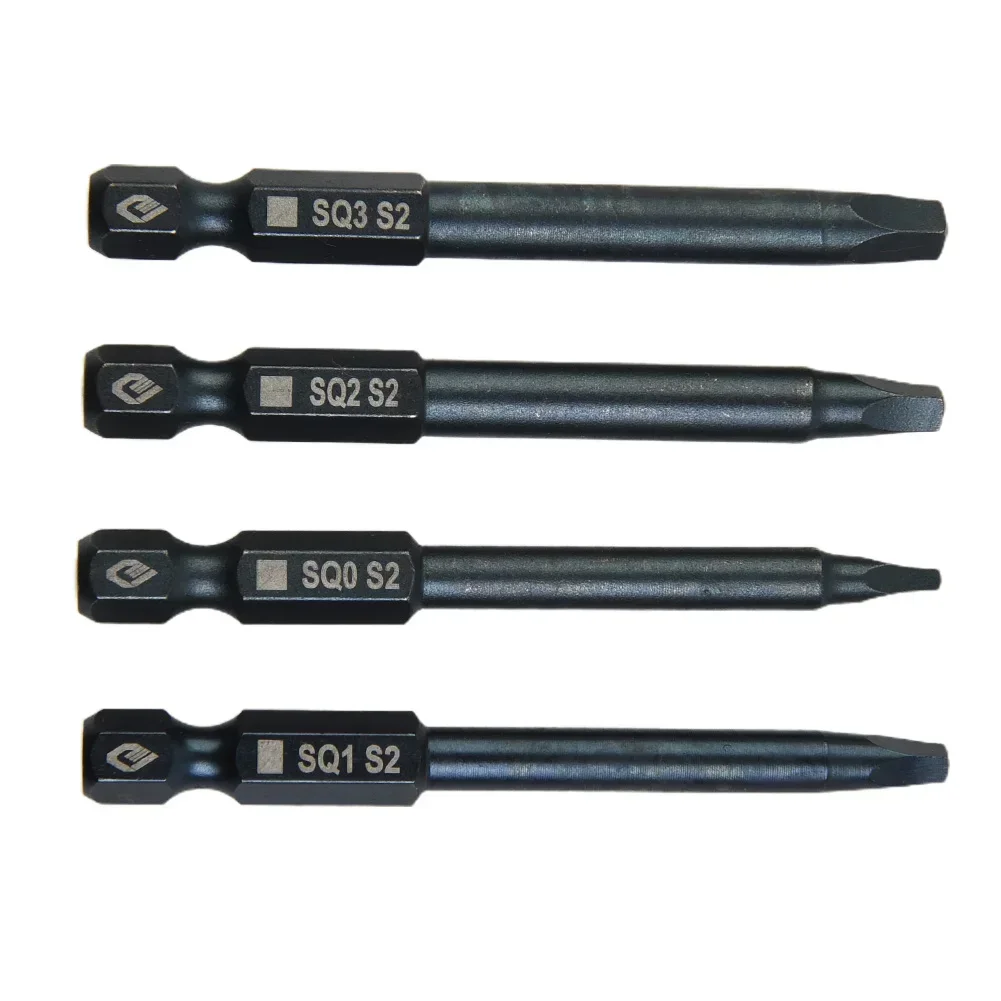 Темно-синие отвертки, ручные инструменты, сильная магнитная электрическая отвертка 1/4 дюйма 6,35 мм для ручных запираемых винтов