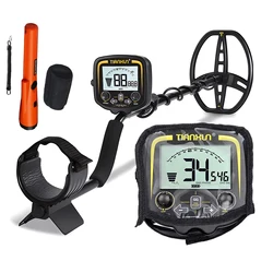 Professional Underground Metal Detector TX-850 LCD Display Gold Digger,Treasure Hunter with 11inch High Sensitivity Search Coil