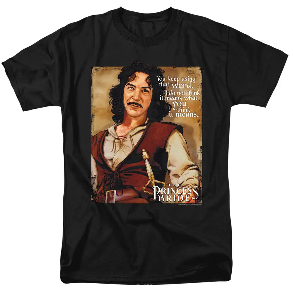 Princess Bride Movie Inigo Montoya Word Licensed Adult T Shirt