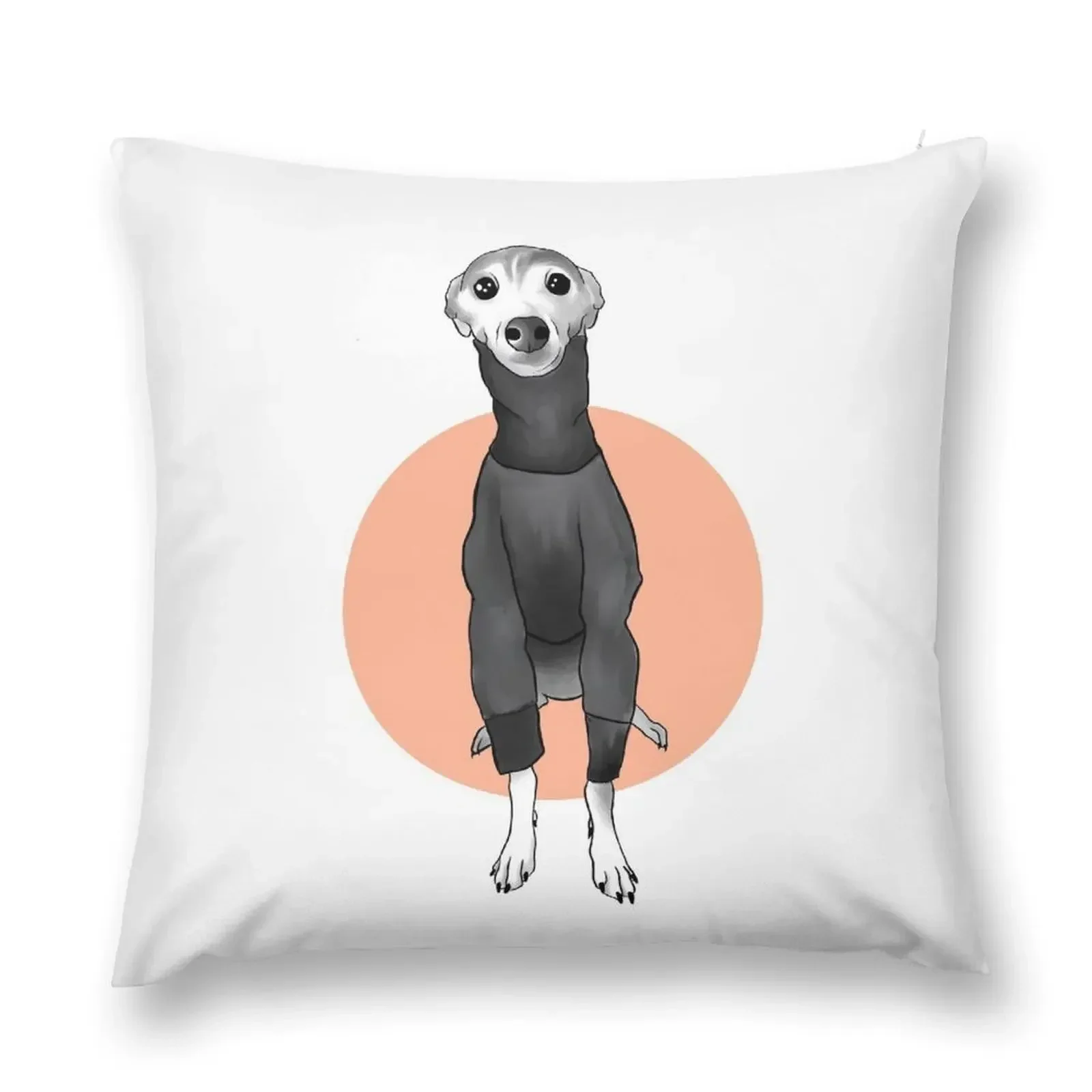 

Italian greyhound Throw Pillow Decorative Cover For Living Room Christmas Covers pillow