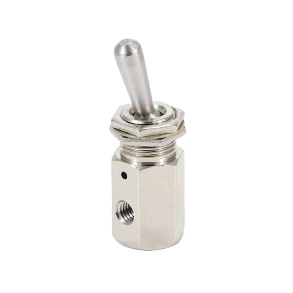 

2 Position 3 Way TV-3S Pneumatic Valve Mechanical Air Pneumatic Valve TV-3S Manual Lever Button Valve For Directing