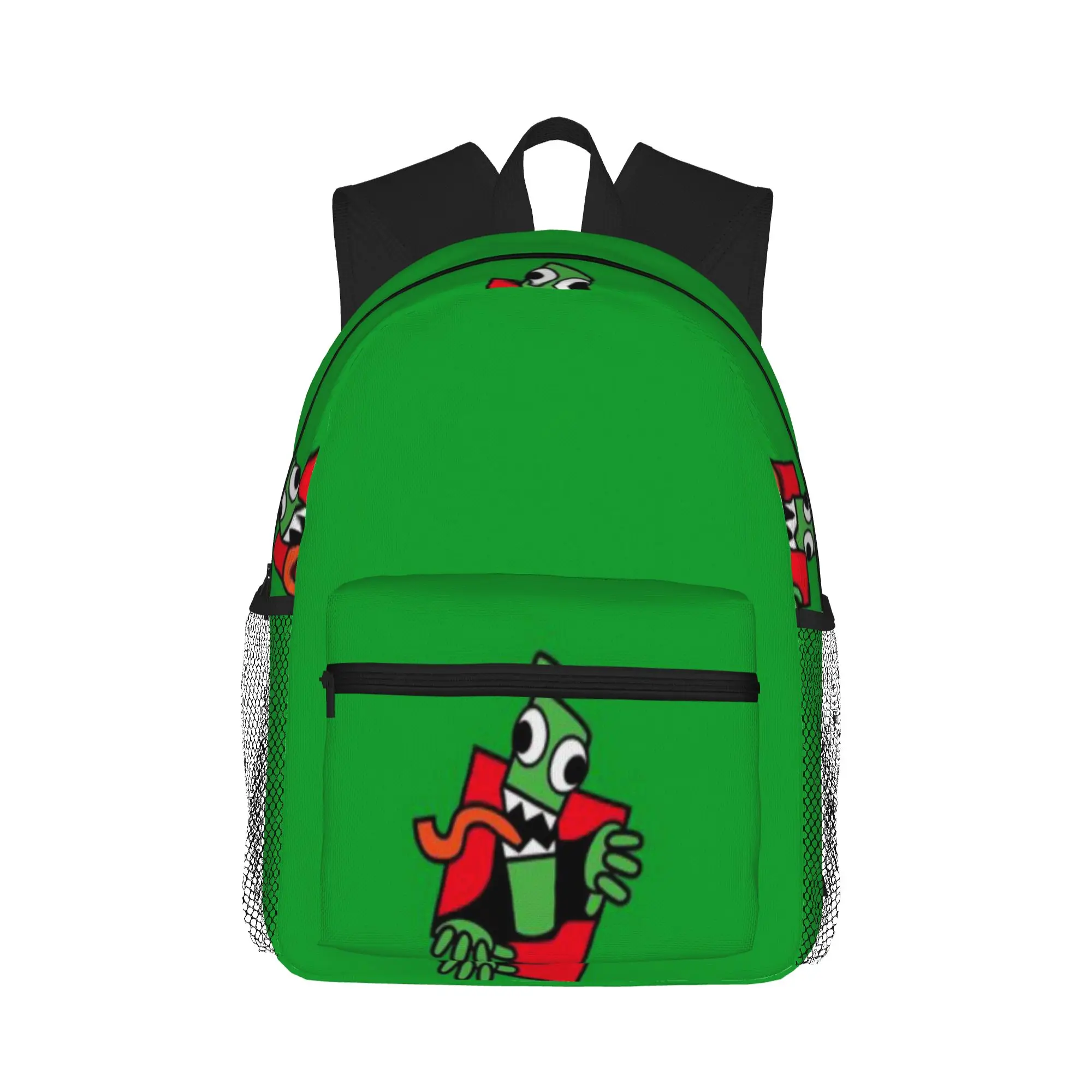 Green Rainbow Friend  Casual Backpack for Students and Adults Feminina backpack