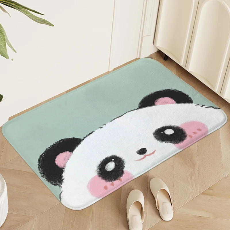 

Kawaii Carpet Kids Room, Children's Bedroom Carpet, Living Room Rug, Soft Entrance Door Doormat, Washable Non-slip Foot Mat