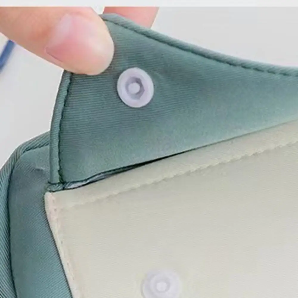 Kawaii مقلمة طالب سعة كبيرة INS فليب نمط بسيط قلم رصاص الحقيبة اضغط على زر Morandi اللون هلام القلم المنظم فتاة