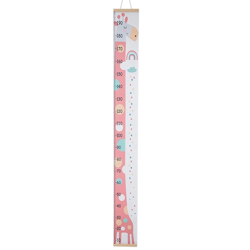 Canvas Growth Chart For Kids -Unisex Kids Room Wall Decor -Measuring Height Chart-Wall Tape With Height Chart For Kids