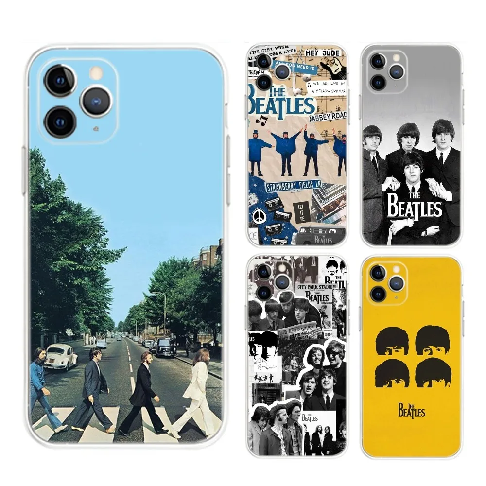 T-The Band B-BeatlesS Let It Be Phone Case For iPhone 16,15,14,13,12,Mini,11,Pro,Max,Plus,X,XR,XS,8,SE,2020 Transparent Cover