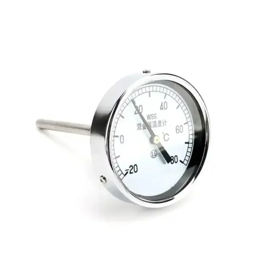 Food grade hygienic flange quick installation industrial thermometer