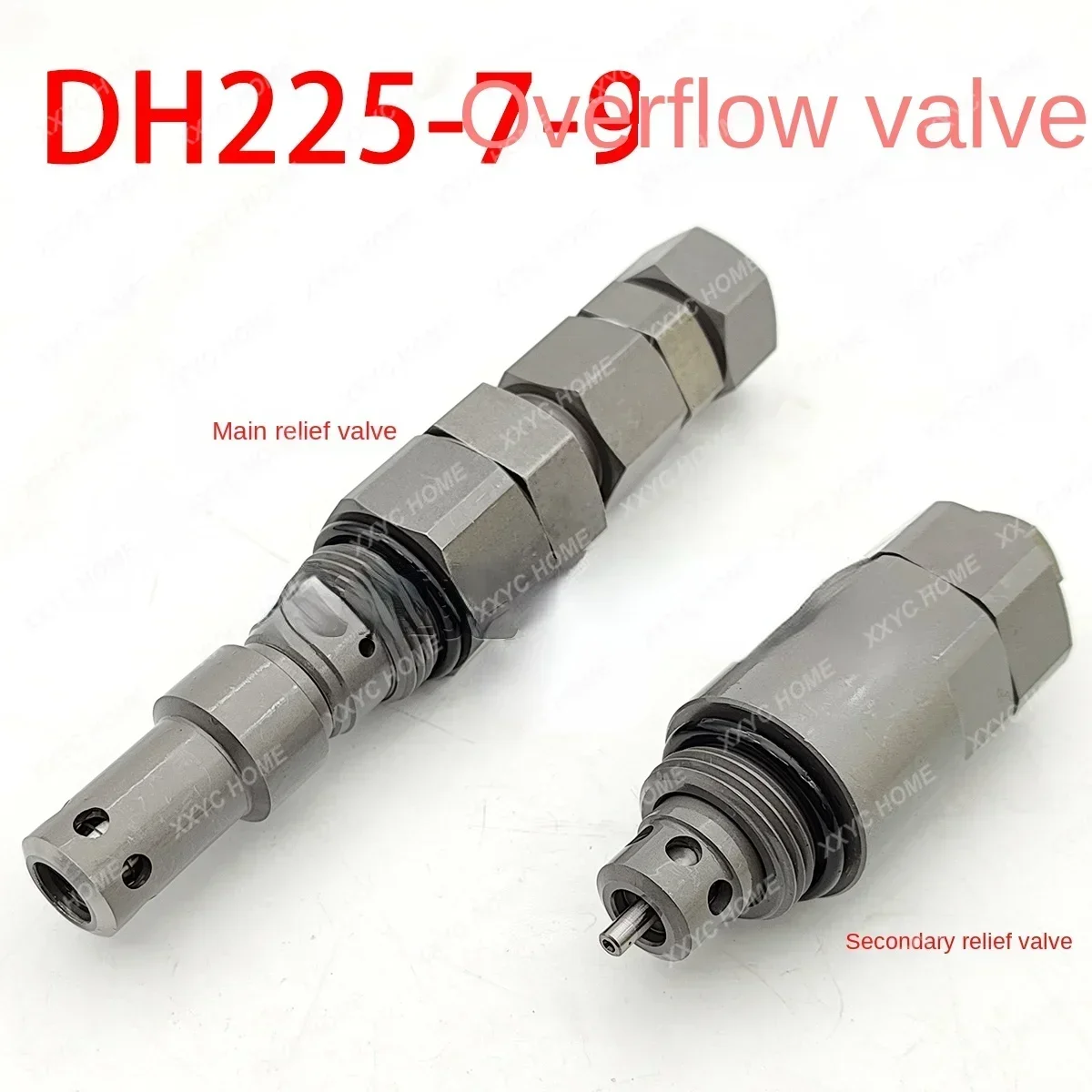 

Applicable to Doushan Dayu DH220-9/ 225 258 300-7-9 Excavator Fish Fillet Main Secondary Overflow Valve