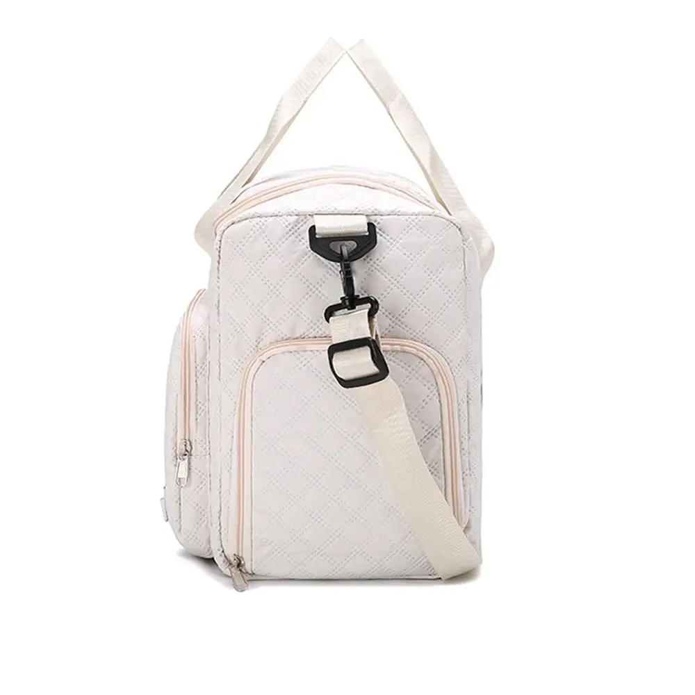 

Оксфордская дорожная спортивная сумка на молнии, прочная складная дорожная сумка для багажа, однотонная многофункциональная нейлоновая спортивная сумка для бизнеса