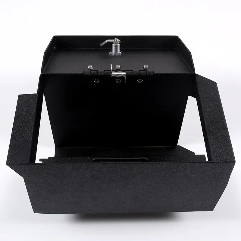For Toyota Tundra 2022-2023 Aluminum Alloy Car Center Armrest Password Lock Security Safe Box Privacy Locker Auto Accessories