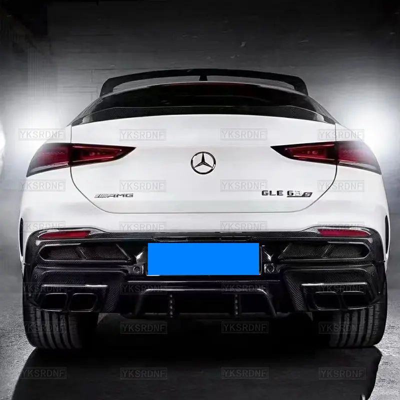 For Mercedes-Benz GLE class GLE Coupe C167 GLE350 450 GLE53 AMG GLE63 rear carbon fiber tail modification 2021 2022