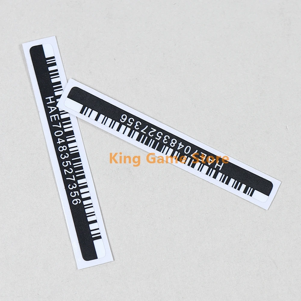 2/5PCS Für Nintend Schalter 2 Spielkonsole Aufkleber Seriennummer aufkleber für Schalter 2 Konsole Zurück Label Aufkleber ersetzen