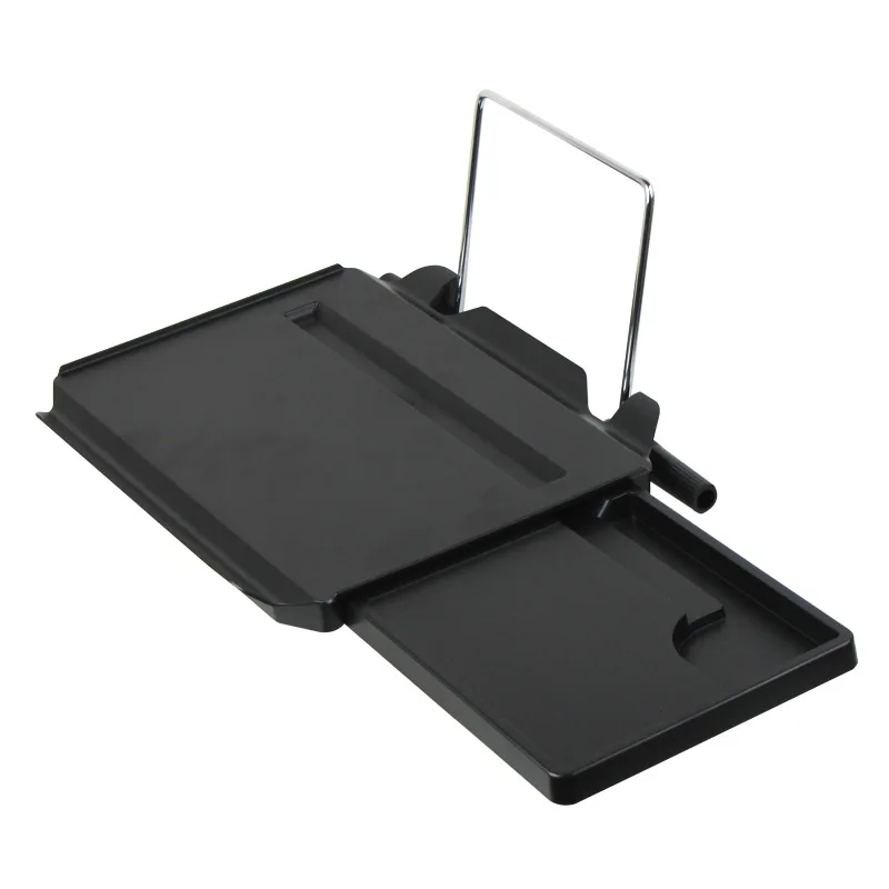 ABS Car Mounted Desk Drawer Computer Rack Work Desk Car Chair Hanging Bracket for Ipad Automotive Storage Table Dining Plate