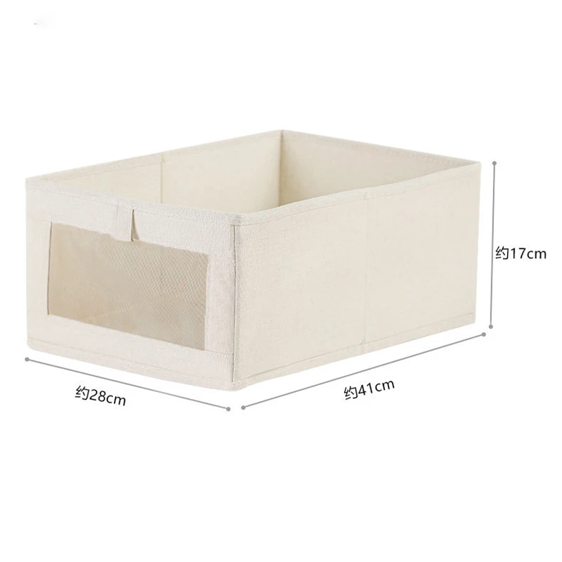 Visible Wardrobe Storage Organizers Cabinet Drawer Clothes Storage Box for T-Shirts Jeans Underwear Pants Organizer Box