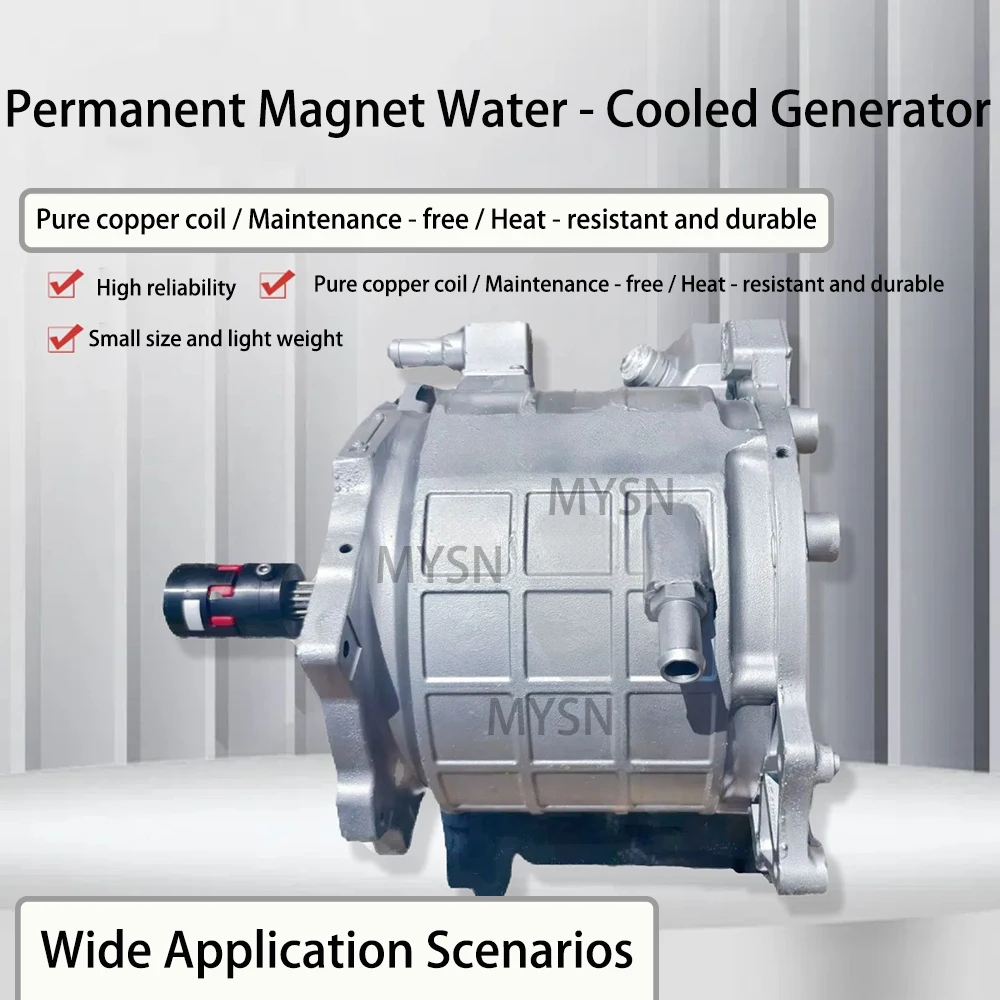 

Новая модель, 100 кВт, 300 об/мин, генератор с постоянным магнитом, 220 В, 380 В, генератор с низкими оборотами в минуту, ветровая турбина с водяным охлаждением для дома, сделай сам