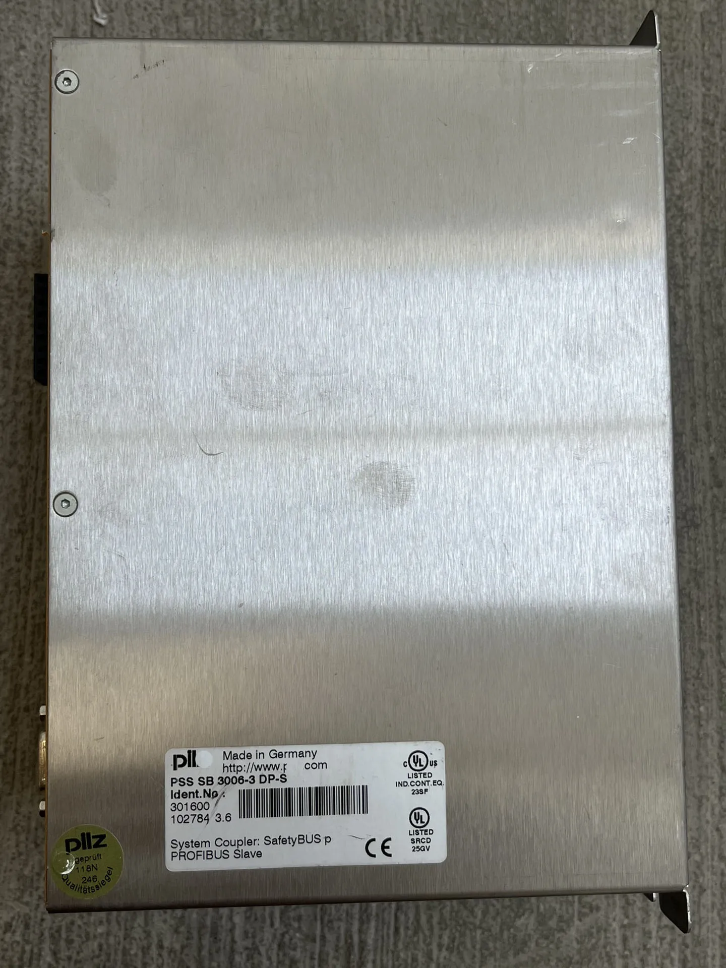 Controlador de servo drive PSS SB 3006 DP-S 30166 para Pilz