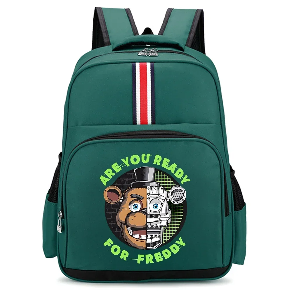 New Fnafs Kindergarten School Backpack for Kids Cute Mochila Schoolbag Primary School Student School Bag Trendy Anime Bags Gift