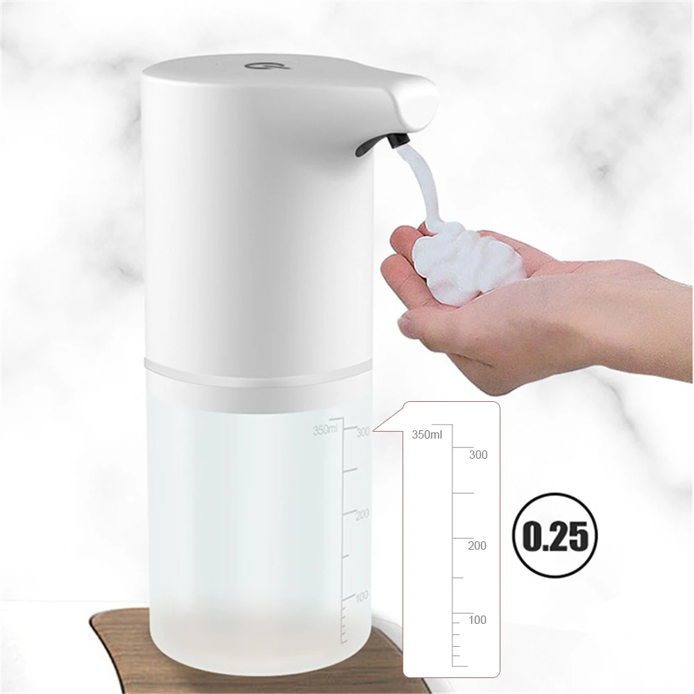 Automatic Sensor Soap Dispenser Foam USB Charging Smart Infrared Touchless Sensor Liquid Soap Dispenser Hand Sanitizer