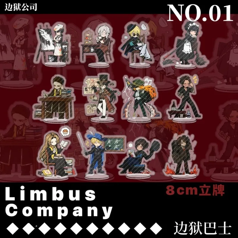 Llavero de Limbus Company, Decoración de Escritorio, Figura de Faust, Colección Sinclair, Adorno, Accesorios, Muñeco Acrílico Ryōshū