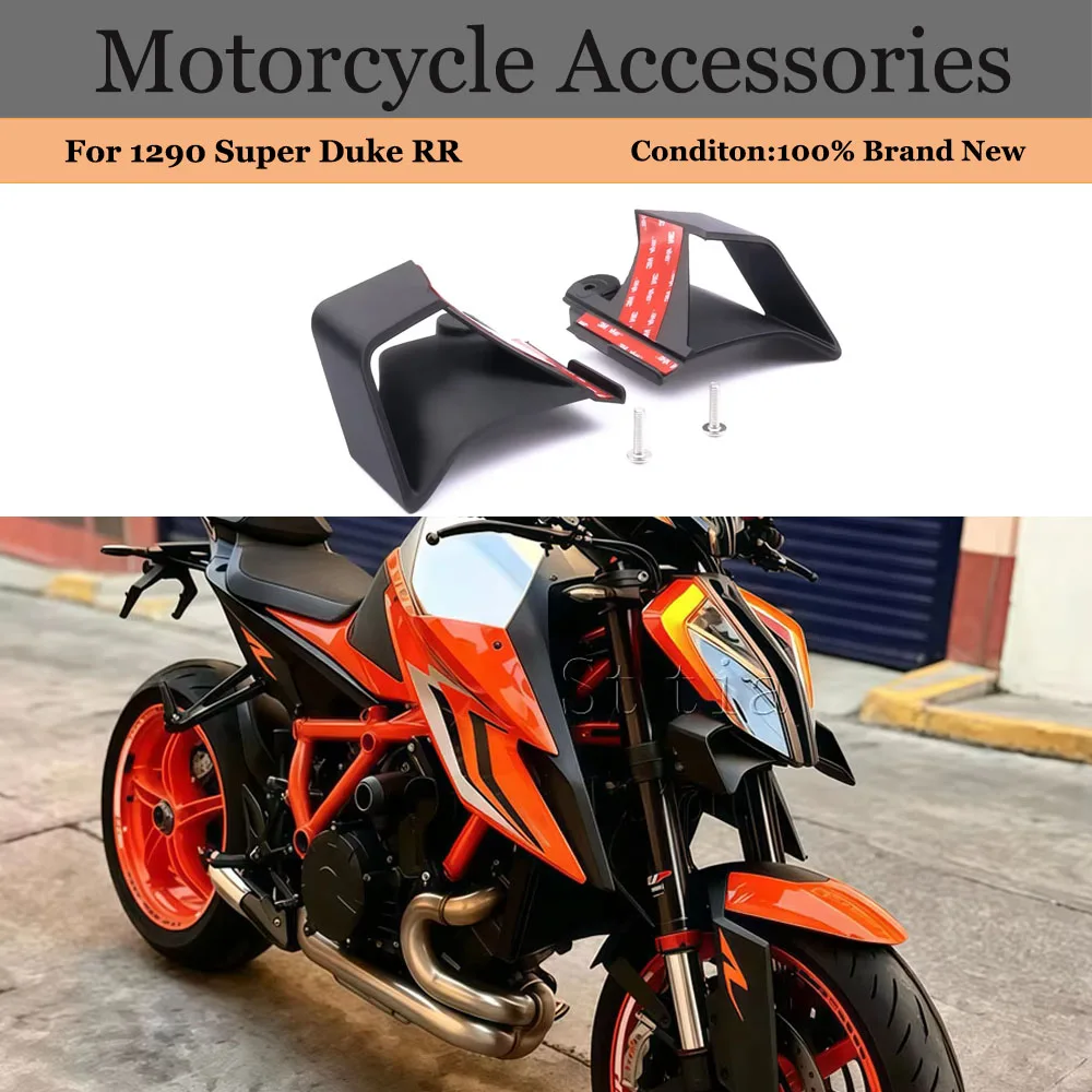 Motorcycle Wing Downforce Naked Frontal Spoilers 1290 Super Duke RR Lower Frontal Spoiler For 1290 Super Duke R 2024-2021